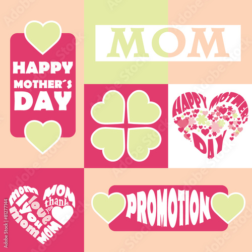 Mothers day illustrations
