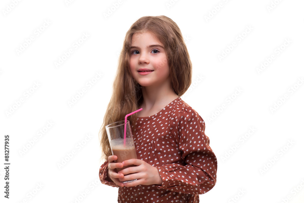 Studio shooting, girl drinks Studio shooting, girl drinks
