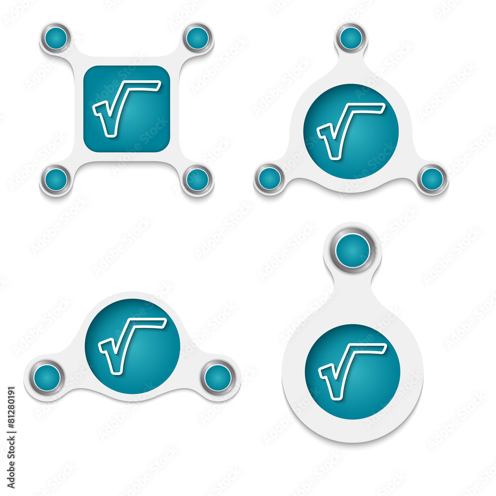 abstract white objects and simple radix symbol abstract white objects and simple radix symbol