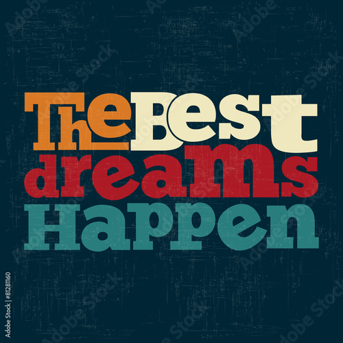 Quote Typographical retro Background