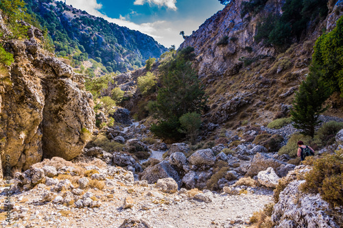 Wanderung durch Imbros-Schlucht auf Kreta photo