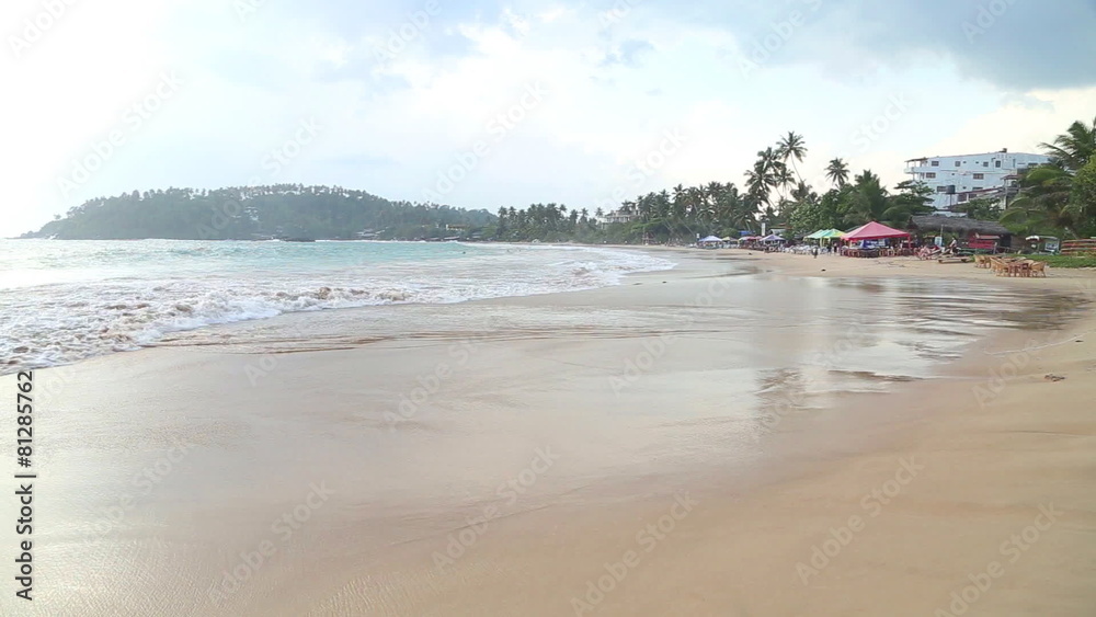 MIRISSA, SRI LANKA - MARCH 2014: Stormy and cloudy weather on the beach in Mirissa. This small sandy tropical beach boasts some of Sri Lanka’s best and most stunning sunsets and sunrises.
MIRISSA, SRI LANKA - MARCH 2014: Stormy and cloudy weather on the beach in Mirissa. This small sandy tropical beach boasts some of Sri Lanka’s best and most stunning sunsets and sunrises.