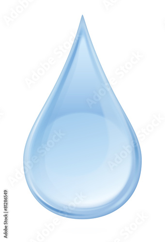 Wassertropfen - hell
