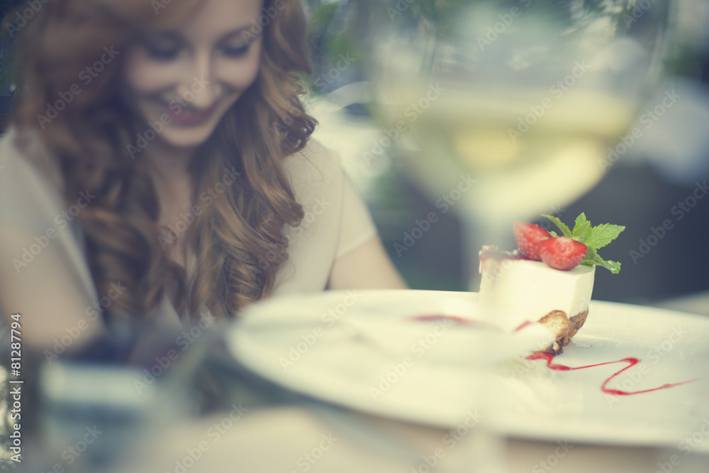 young girl celebrates her birthday