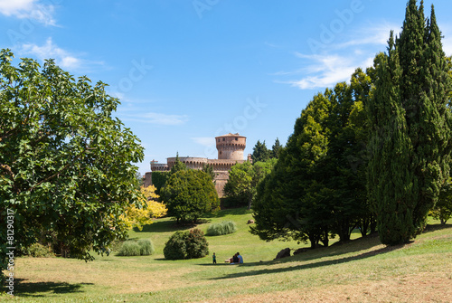 Fortezza Medicea Festung in Italien Volterra photo