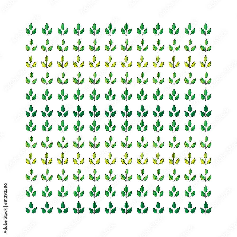 pattern of leaves