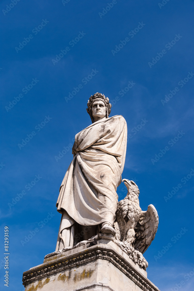Dante Statue in Florenz