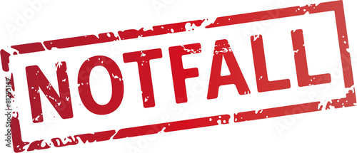 stempel Notfall