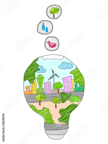 Save energy concept