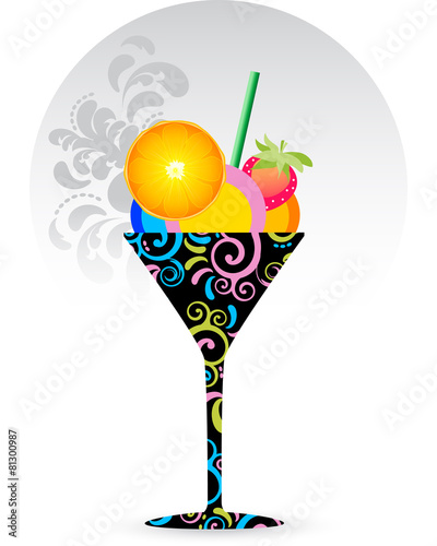 Ice cream and Cocktail