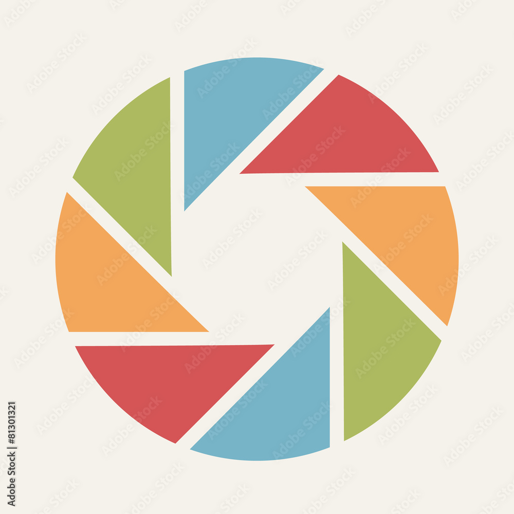 Circular infographic template for cycling diagram, graph, presen Circular infographic template for cycling diagram, graph, presen