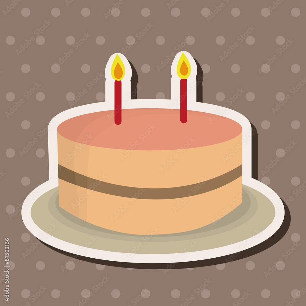 decorating cake elements vector,eps decorating cake elements vector,eps