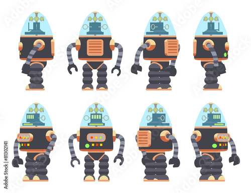 Retro robot