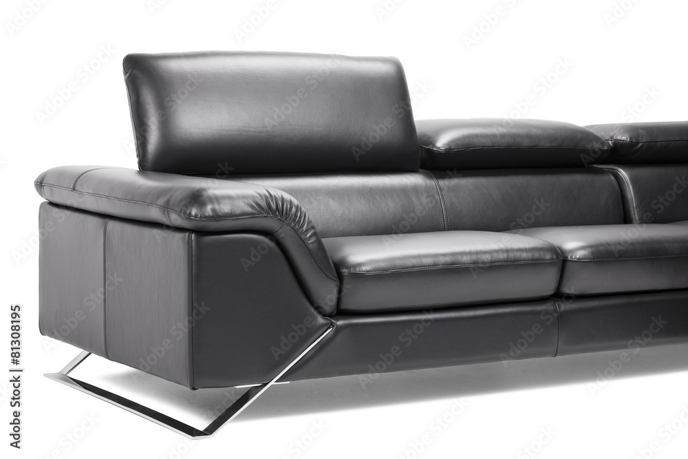 black leather sofa black leather sofa