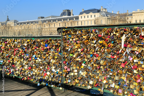 Paris - Pont des Arts - Cadenas