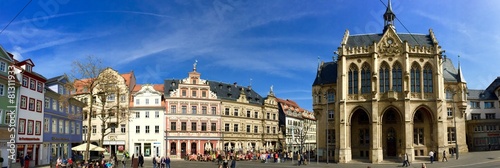 Fischmarkt mit Rathaus in Erfurt