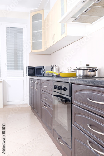 Interior of a modern kitchen