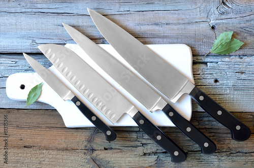 Obraz na plátne Kitchen knives