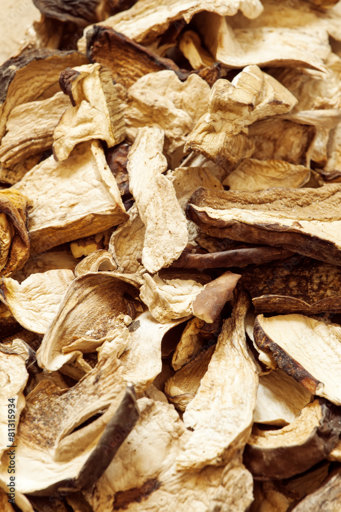 Dried porcini mushrooms Dried porcini mushrooms