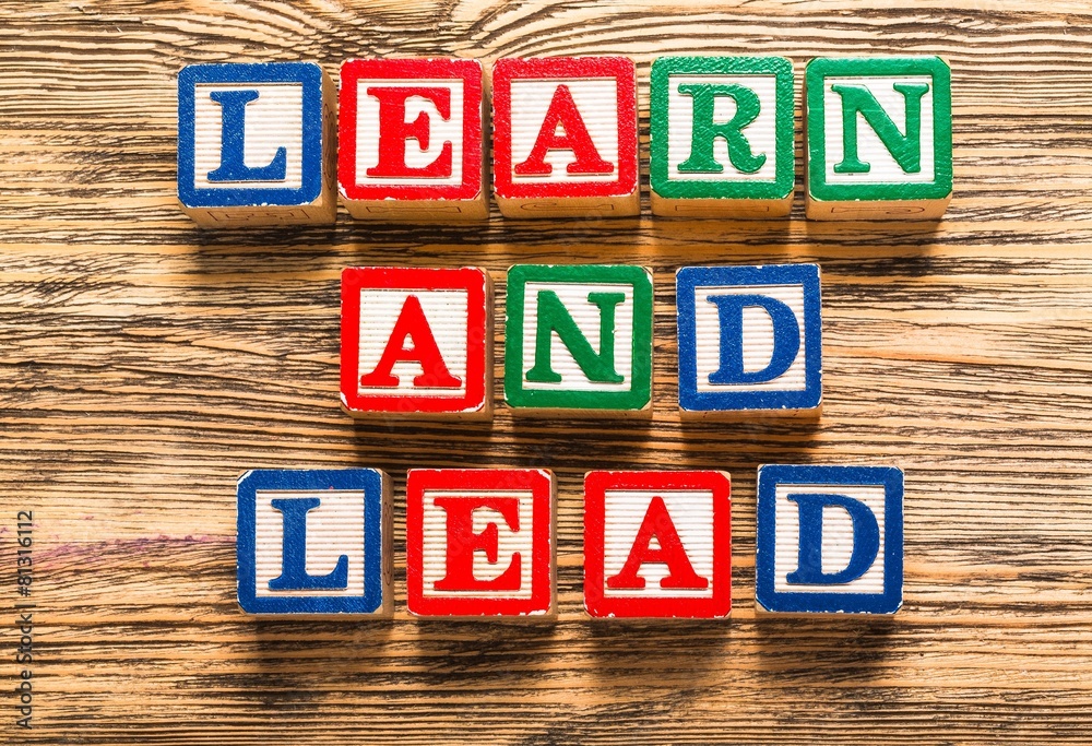 Mentoring. Learn and Lead text on a wooden background Mentoring. Learn and Lead text on a wooden background