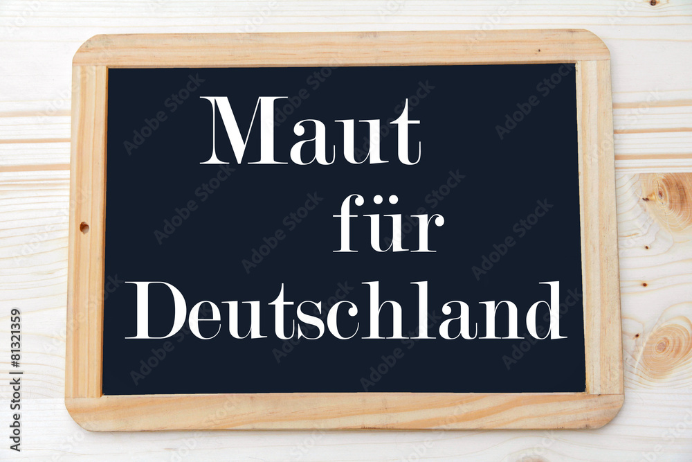 Fototapeta premium Maut für Deutschland