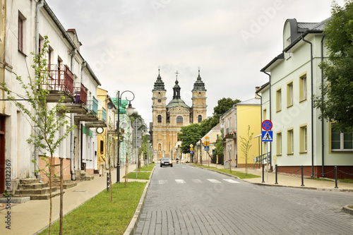 Church of St. Louis in Wlodawa. Poland photo