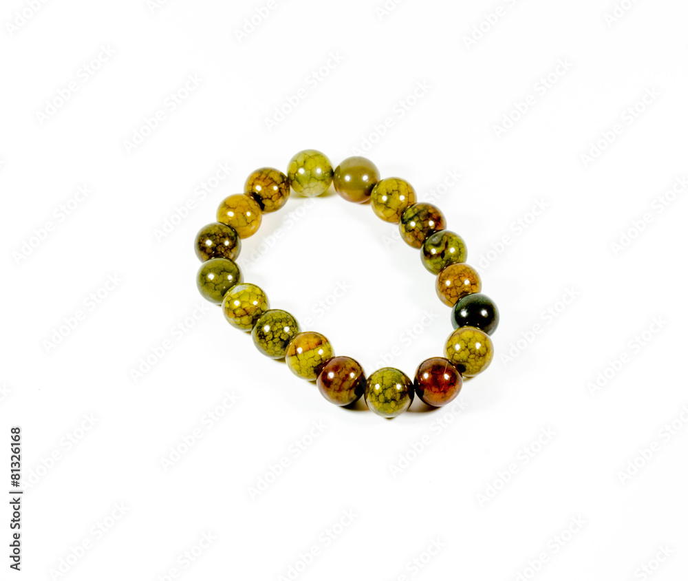 Lucky stone gem for the gamble on white background Lucky stone gem for the gamble on white background