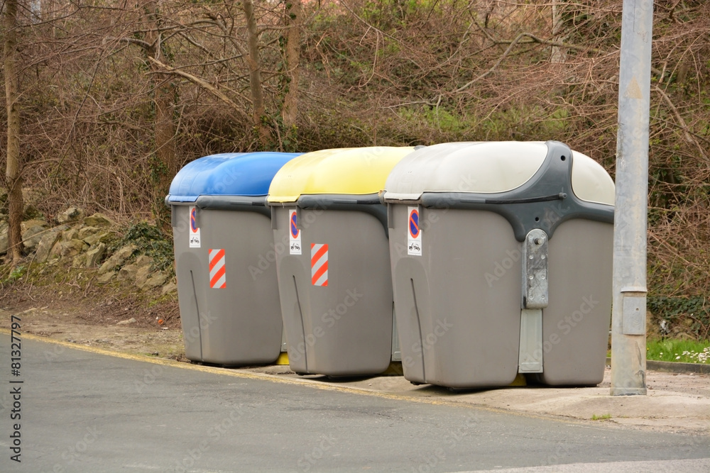 contenedores para el reciclaje de basura contenedores para el reciclaje de basura