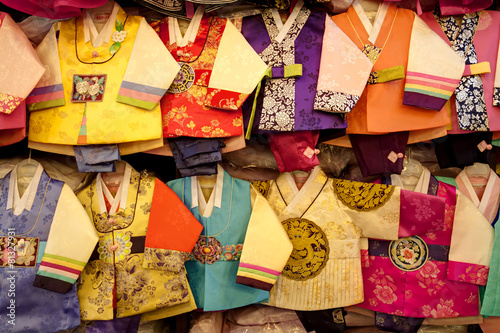 Traditional korean dress 