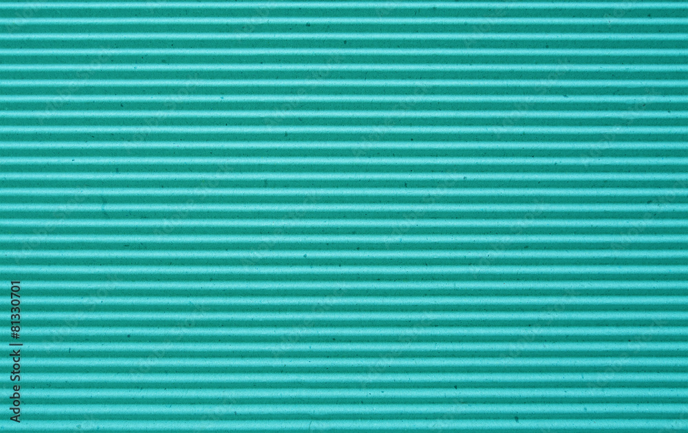 Obraz premium green corrugated paper background.