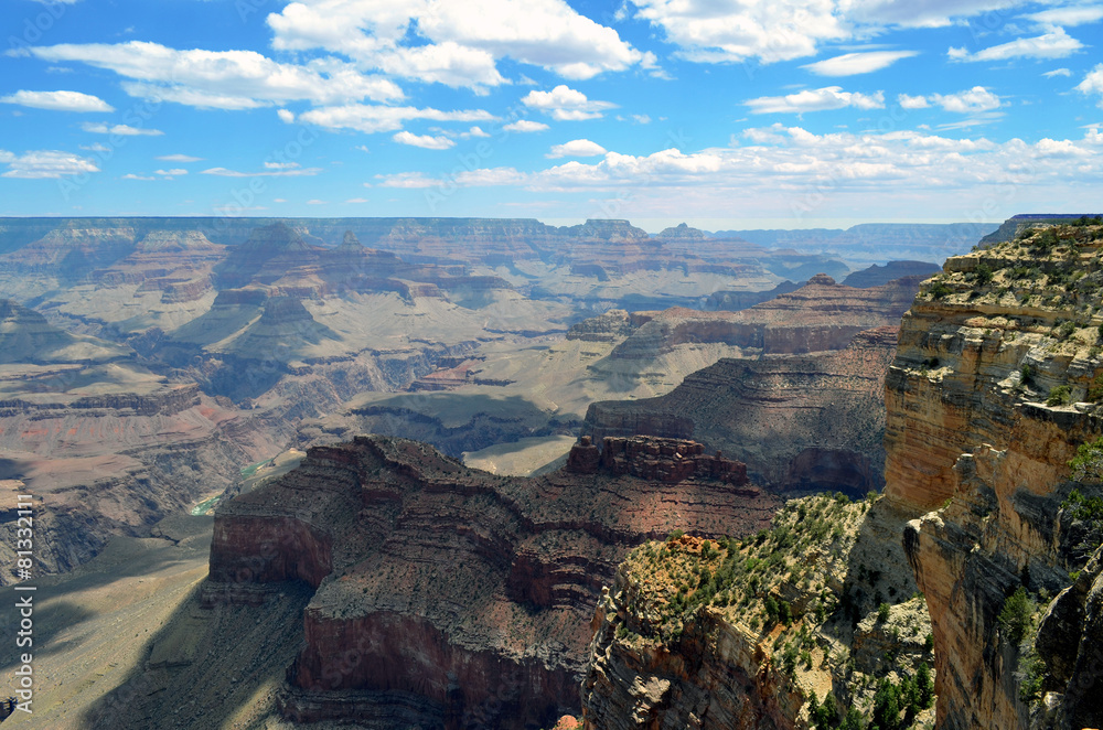 Landscape of canyon, Grand Canyon, Arizona