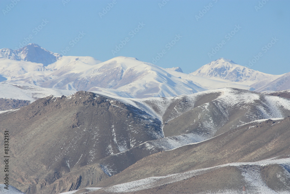 Fototapeta premium montagnes iraniennes