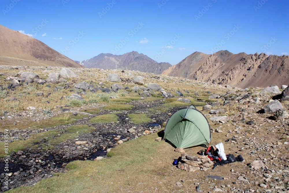 camp de base Alam Kooh, Iran