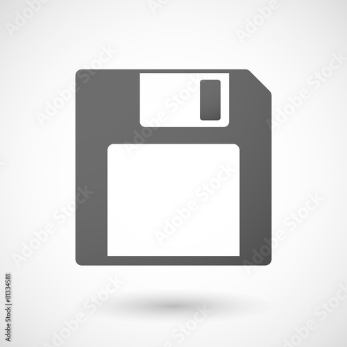 Grey floppy icon