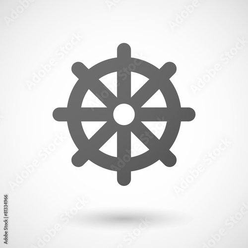 Grey Dharmachakra icon