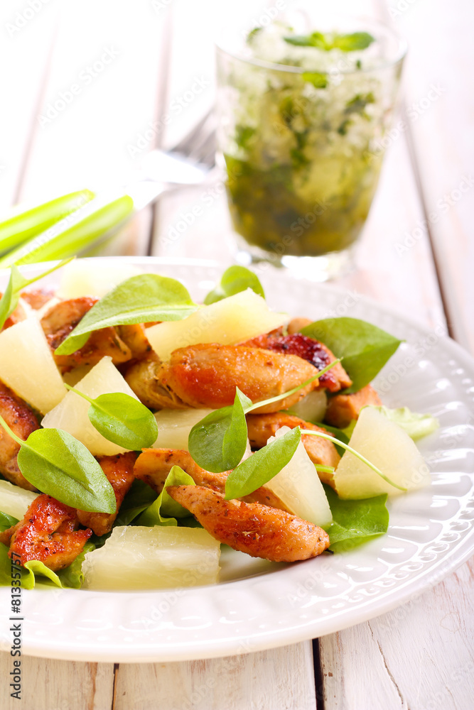 grilled chicken breast salad