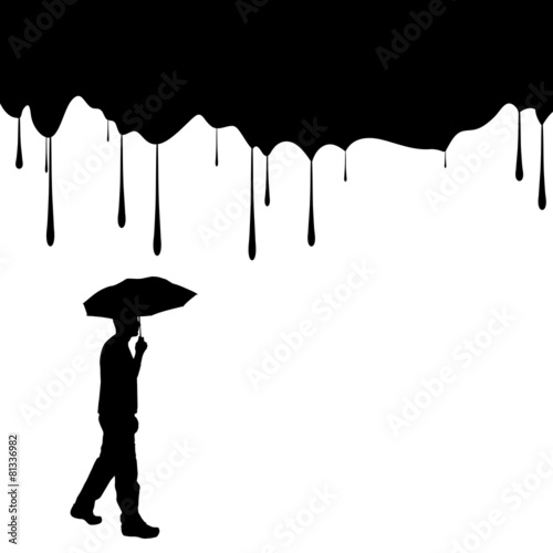 Vector silhouettes.