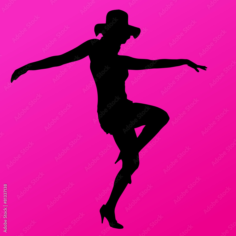 silhouette of woman silhouette of woman