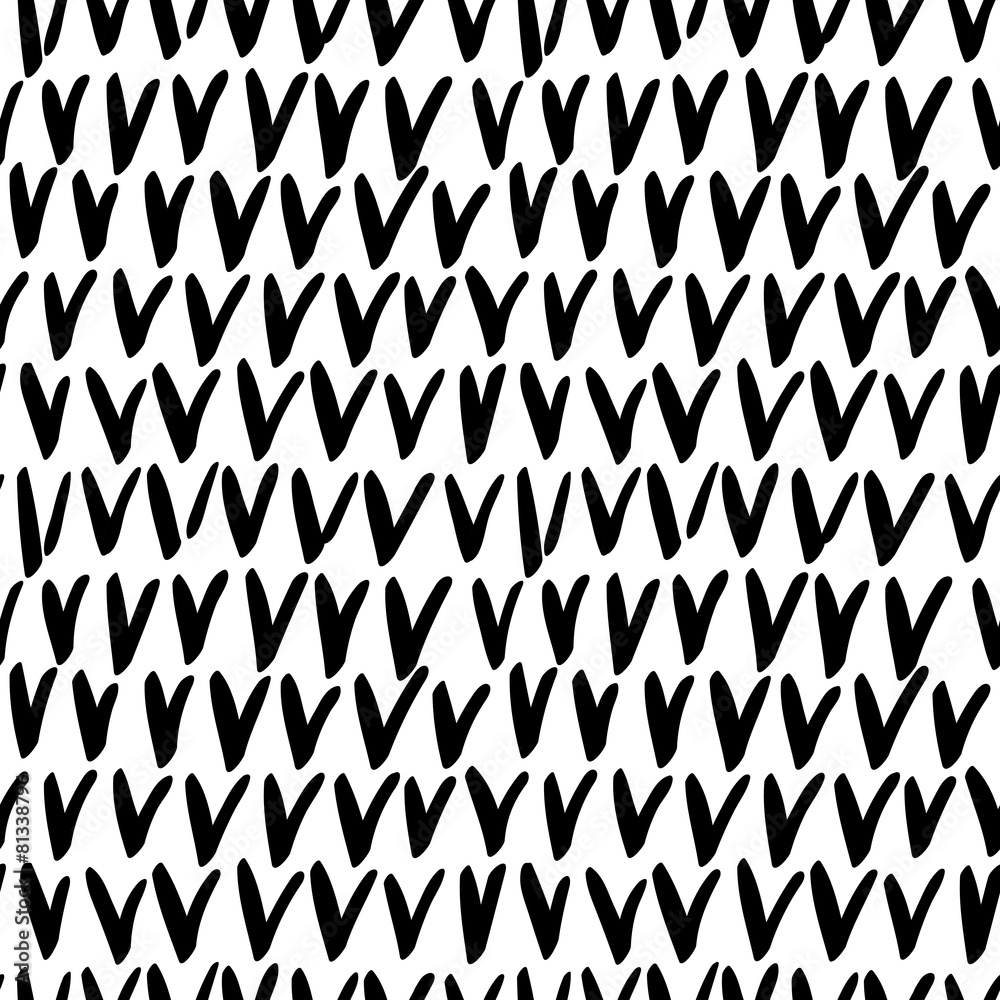 Seamless stylish hand drawn pattern. Seamless stylish hand drawn pattern.