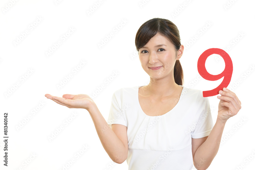 笑顔の女性 笑顔の女性