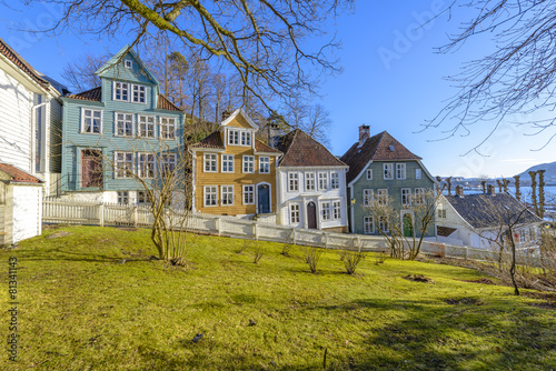 Gamle (old) Bergen Museum in Bergen, Norway photo