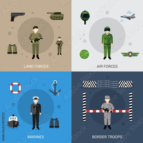 Military Flat Set