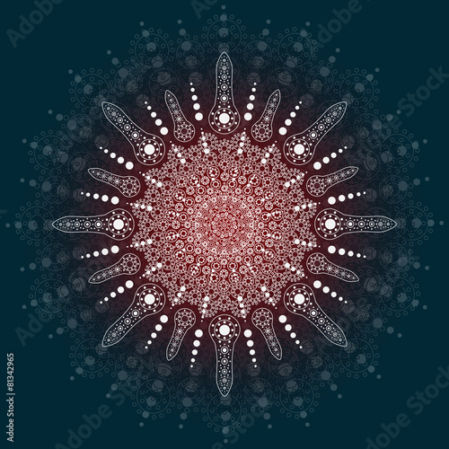 Mandala wallpaper illustration