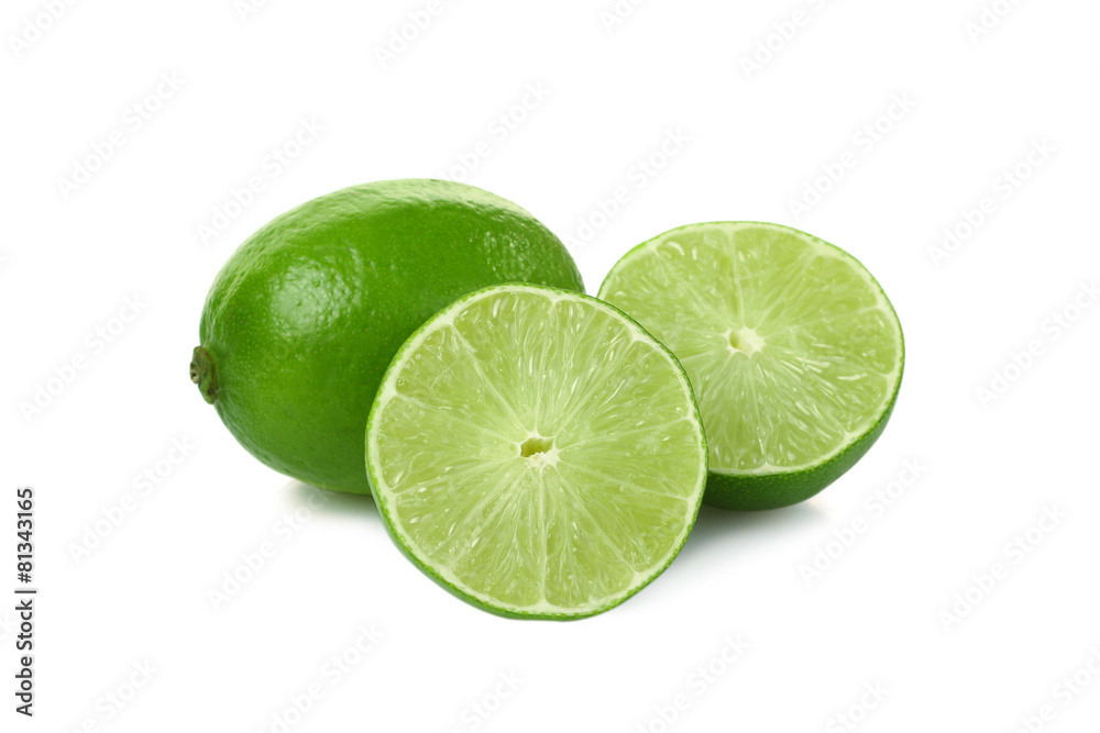 lime isolated lime isolated