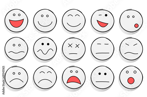 verschiedene Smileys 