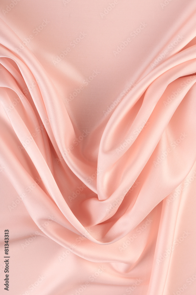 Obraz premium pink chiffon folds