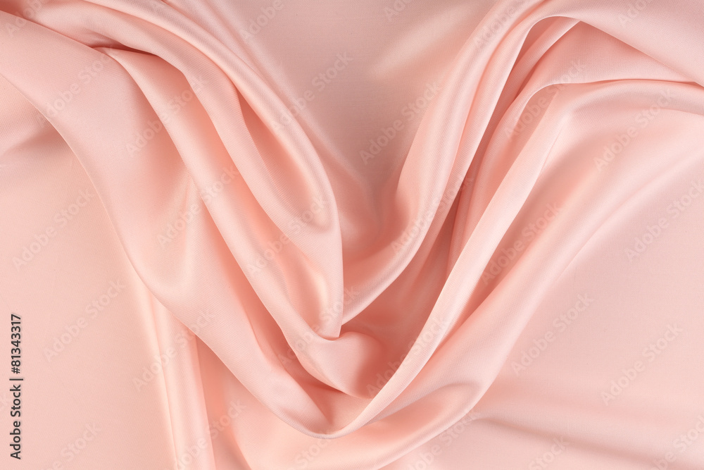 Obraz premium pink chiffon folds