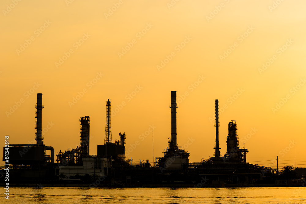 oil and gas refinery petrochemical factory