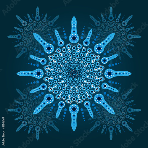 Mandala wallpaper vector