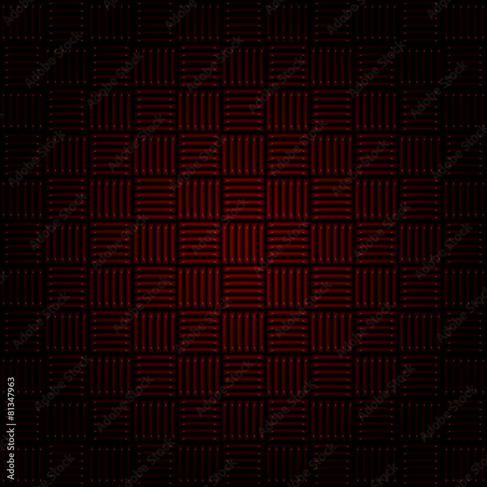 Naklejka premium Vector texture - red metal stripes